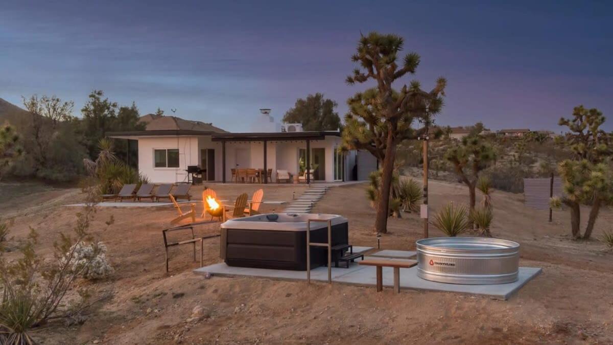 Kinetic House-Joshua Trees Sculptures Cowboy Pool Villa Yucca Valley Eksteriør bilde